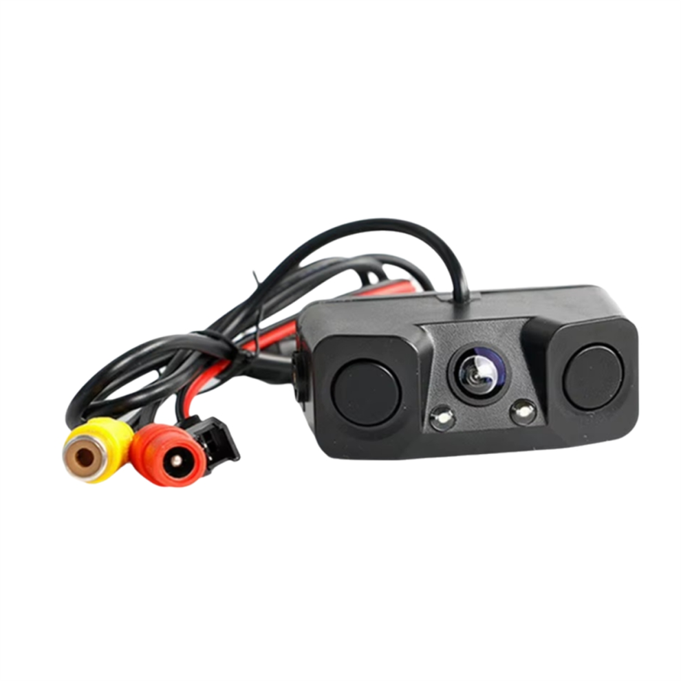 Hd Ccd Car Rear View Camera Parking Radar Detecto 4851794153337