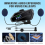 Helm-Bluetooth-Headset mit 2 Mikrofonen vom Typ Interc 7