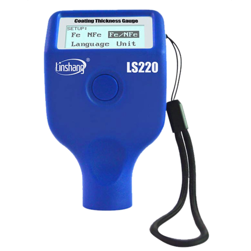 LS220 Coating Thickness Gauge Car Paint Meter LCD
