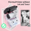 M221 Label Maker Machine Bluetooth Portable for B 6