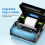 M221 Label Maker Machine Bluetooth Portable for B 6