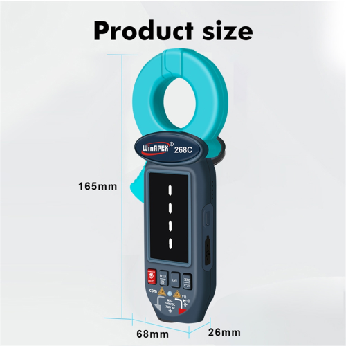 Leakage Current Detect Clamp Meter 0.01mA True RM 2