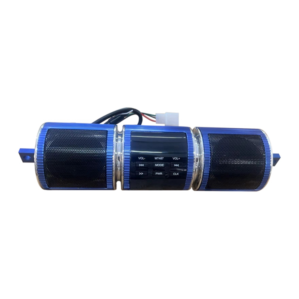 Mp3 Audio Speaker Water Motorbike Stereo Fm Radio 4854006712360