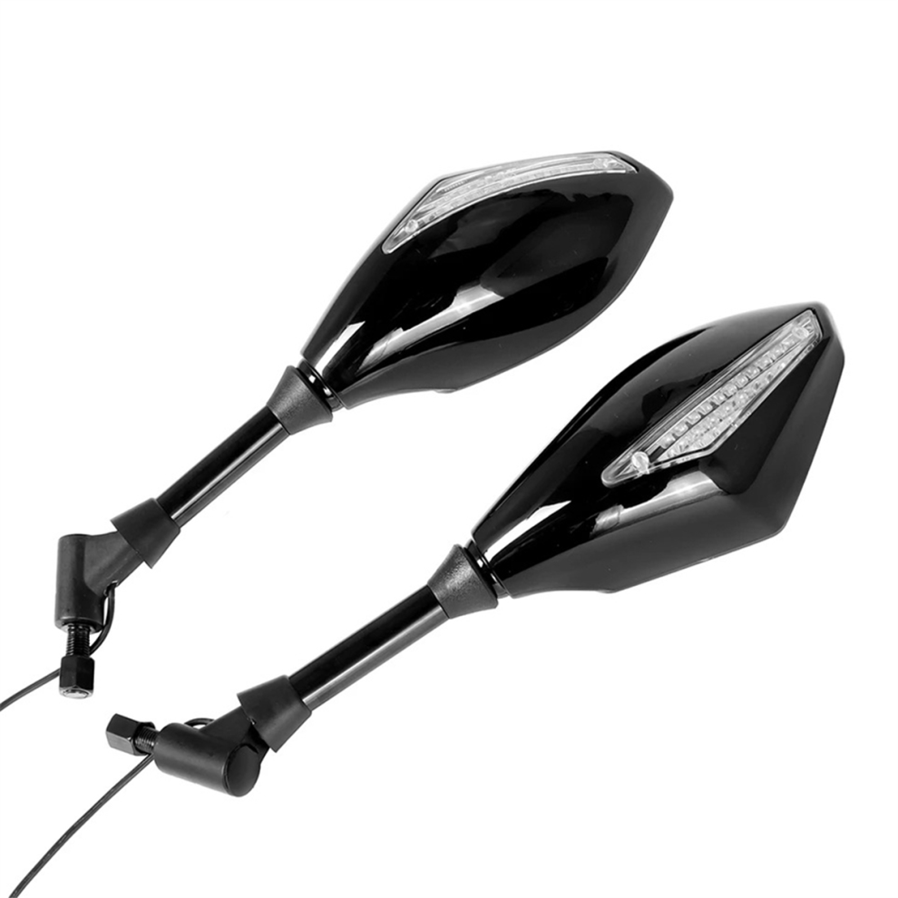Modified 10Mm Universal Rearview Mirror With Turn 4851794195214