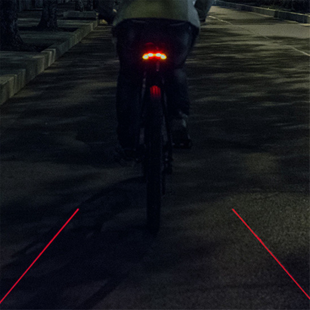 USB Rechargeable Wireless Bike Tail Light Safety