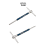 T-Type Hex Torque Wrench Hand Repair Tools Rotati 5