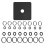 (8+8Set) 1/2inch and 3/8inch Impact Retaining Ring 2