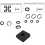 (8+8Set) 1/2inch and 3/8inch Impact Retaining Ring 3