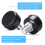 1 Pair 85A Roller Skates Toe Stops with 9/16 Inch 8