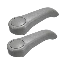 1 Pair Grey Seat Recliner Adjustment Lever Pull Ha