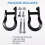 1 Pair Front Tow Hooks for 1500 2007-2019 84072463 10