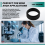 -08 (8mm) C-Mount Adapter CCD Kamera Objektiv Gewinde Sl 10