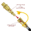 1/4 Inch RV Quick Connect Adapter Replacement for 5
