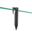 100Pcs 8.5CM Plastic Boundary Wire Stakes Lawn Peg 7