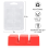 100Pack Wax Melt Clamshells Molds, 6-Cavity Clear 5