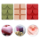 100Pack Wax Melt Clamshells Molds, 6-Cavity Clear 6