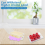 100Pack Wax Melt Clamshells Molds, 6-Cavity Clear 7