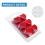 100Pack Wax Melt Clamshells Molds, 6-Cavity Clear 3