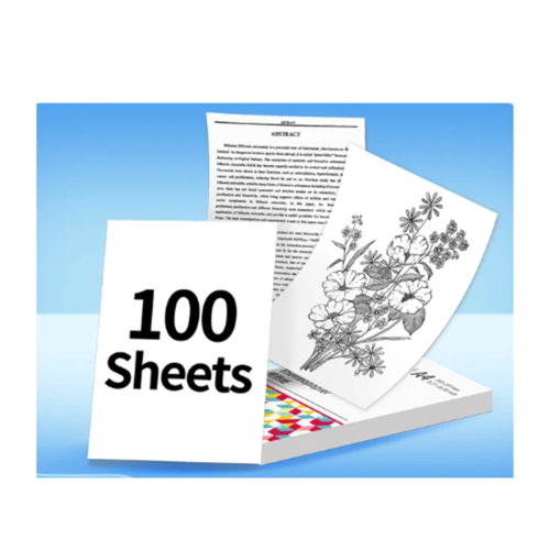 100 Sheets for A4 Thermal Paper M08F Printer Quick 2