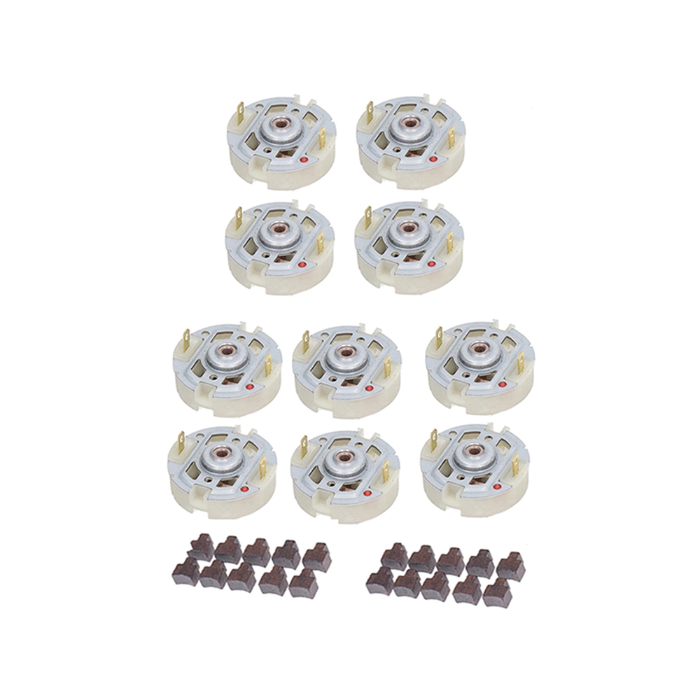 10Pcs Rs550 Carbon Motor Brush Electric With Holde 4853445304143