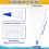 10Pcs Tile Grout Masonry Mortar Bag with Molded in 4
