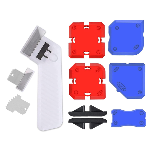 11 Piece Set,Professional Caulking Tool Kit,Silico 1
