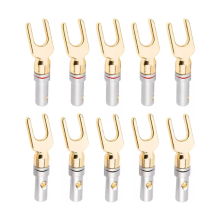 10 Stücke Y/U Typ Bananenstecker Lautsprecher Audiokabel W