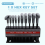 10PCS Imperial Hex Key -Handle Set, 3/32In-3/8In W 5
