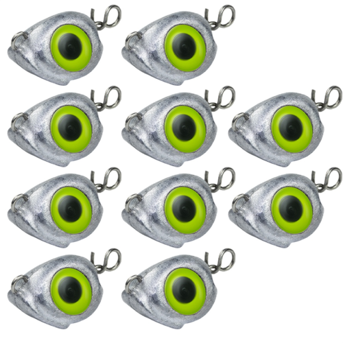10pcs Swing Jig Head Weights Soft Lure Group Sinke 1