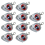 10pcs Swing Jig Head Sinker Weights for Soft Lure 1