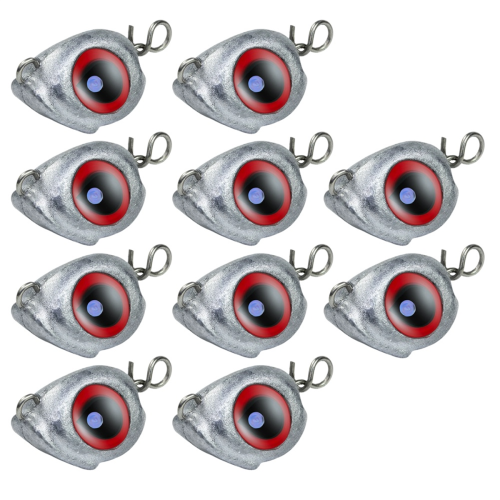 10pcs Swing Jig Head Sinker Weights for Soft Lure