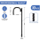 10pcs Threaded Steel Bar Stakes/Ground Stakes/Outd 6