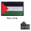 10PCS Palestine Flag Patches Armband Hook Loop Iro 4