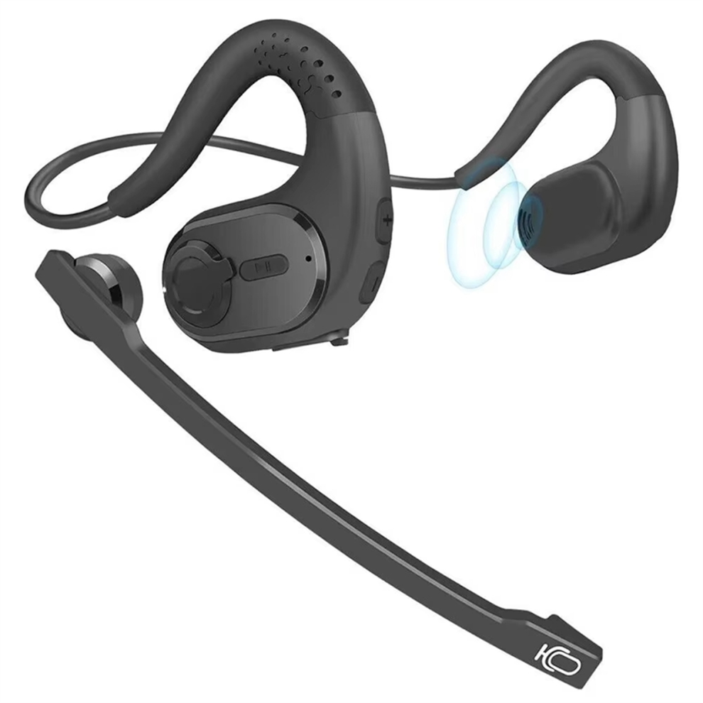 Bluetooth 5.3 Wireless Headset With Microphone Tru 4851794142966