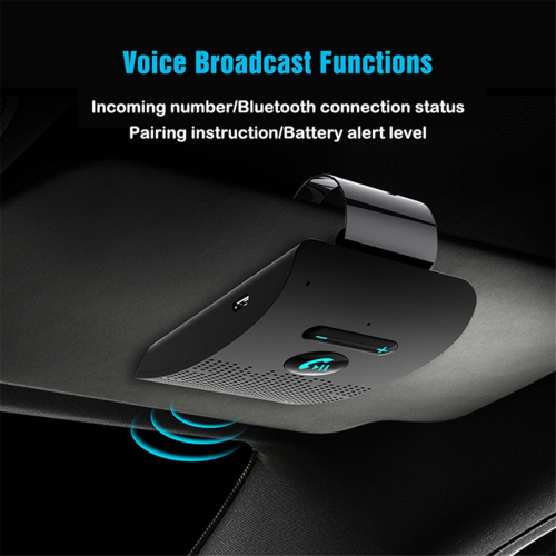 Bluetooth 4.2 Handsfree Car Kit Hifi Speaker 2W Wi 2