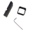 Billard Kreidehalter Aluminiumlegierung Set mit Stro 1