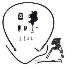 Bremsflüssigkeitsbehälter Hydraulischer Fußpedalhebelschlauch Kit