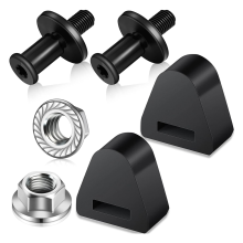 Car Bolt Door Latch with Buffer Block for Accessor