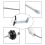 Car Modification Quadrant Clutch Cable Kit for 199 9