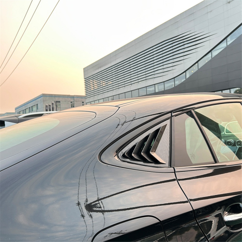 Car Rear Triangular Window Louvers Shutters Blinds 2
