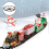 Christmas Train Set Railway Carriage Toy Tree Deco 6