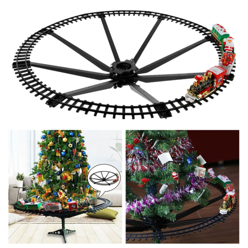 Christmas Train Set Railway Carriage Toy Tree Deco 2