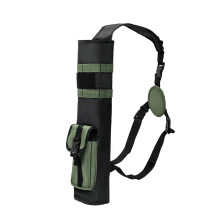 Arrow Quiver Archery Quiver for Arrows, Green Tactical Back Holder, Multifunctional Archery Bag with Accessories
