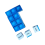 12Pcs Powdered Pool Cue Table Chalk Essential Hold 2