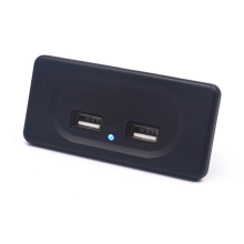 12V Car Socket Dual USB Charger for Installation M