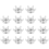 14 Pcs Golf Shoe Spike Replacement Cleat Twist Scr 3