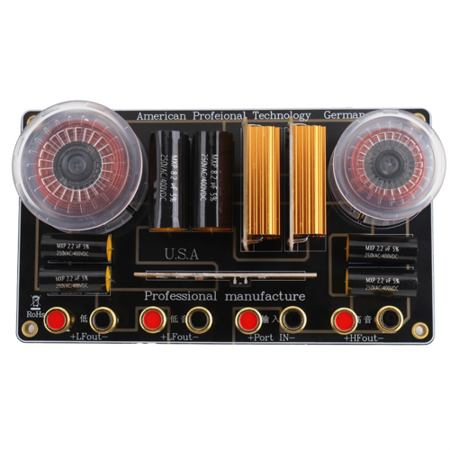 1600W 2-Way Speaker Crossover,High-Low Frequency D 1