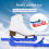 1 Paar Schlittschuhe Skating Blades Protector Schuhe Gu 7