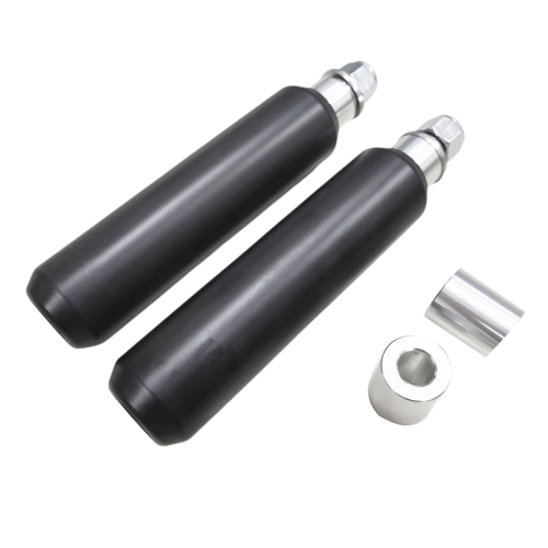1Pair 6in Crash Bar Shock Sliders Mounts for Dyna
