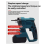18V Cordless Concrete Warrior Vibrator//Mixer Tool 10